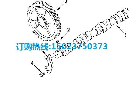 康明斯3927155凸轮轴止推片