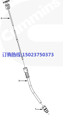 康明斯机油尺4356622