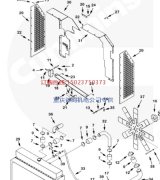 轨道机车康明斯KTA19一L600风扇罩壳板3011291