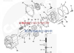 500GF（常开）发电机组康明斯KT2300-G阀盘3014755